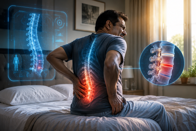 Waking Up With Lower Back Pain? Here’s What Your Spine May Be Telling You