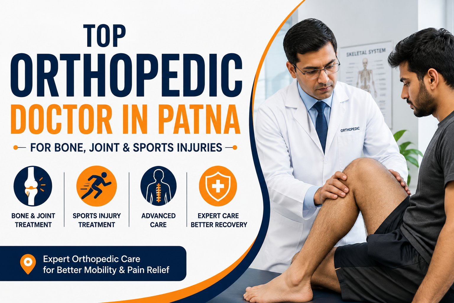 Top Orthopedic Doctor in Patna for Bone & Joint Injuries